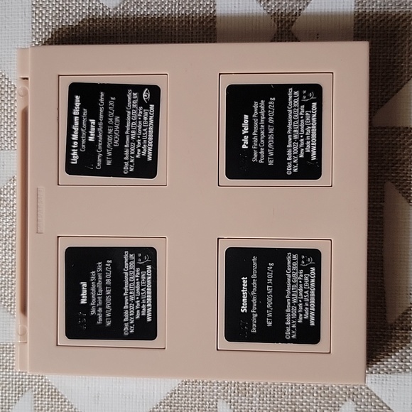 *NEW* Bobbi Brown 5 in 1 Essential Face Palettes - Natural & Warm Beige (F) - Picture 6 of 13